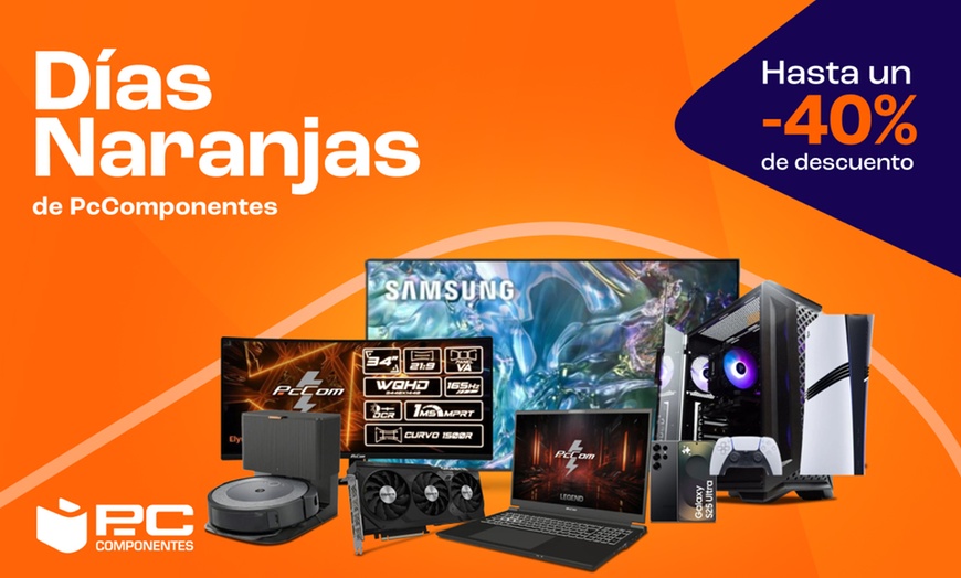 Image 2: Descuento de 100 € en PcComponentes: Días Naranjas hasta el 16/03