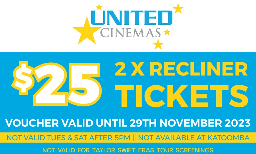 Image 2: Tickets to United Cinema