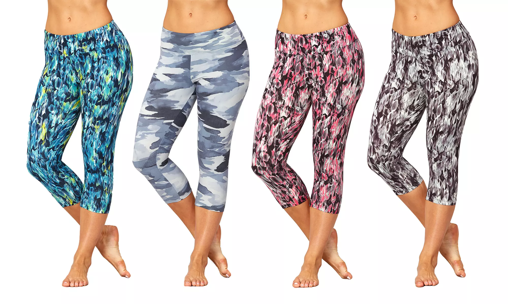 Marika Tek Women's Printed Dry-Wick Capri Leggings - Primary Image