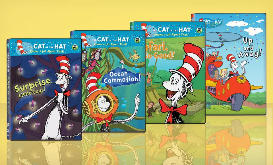 $19.99 for a Cat in the Hat 4-DVD Bundle ($40.96 List Price). Multiple Bundles Available. Free Shipping and Returns. - Primary Image