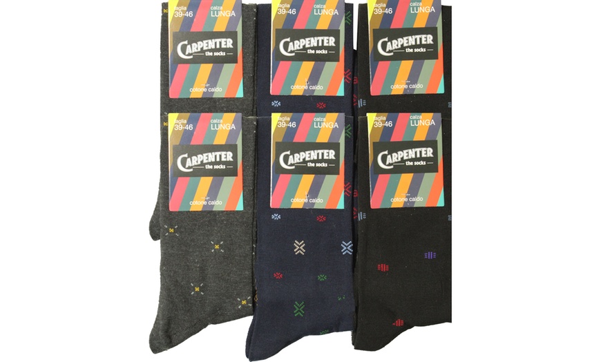 Image 38: Carpenter 6er- oder 12-Pack kurze oder lange Herren-Socken