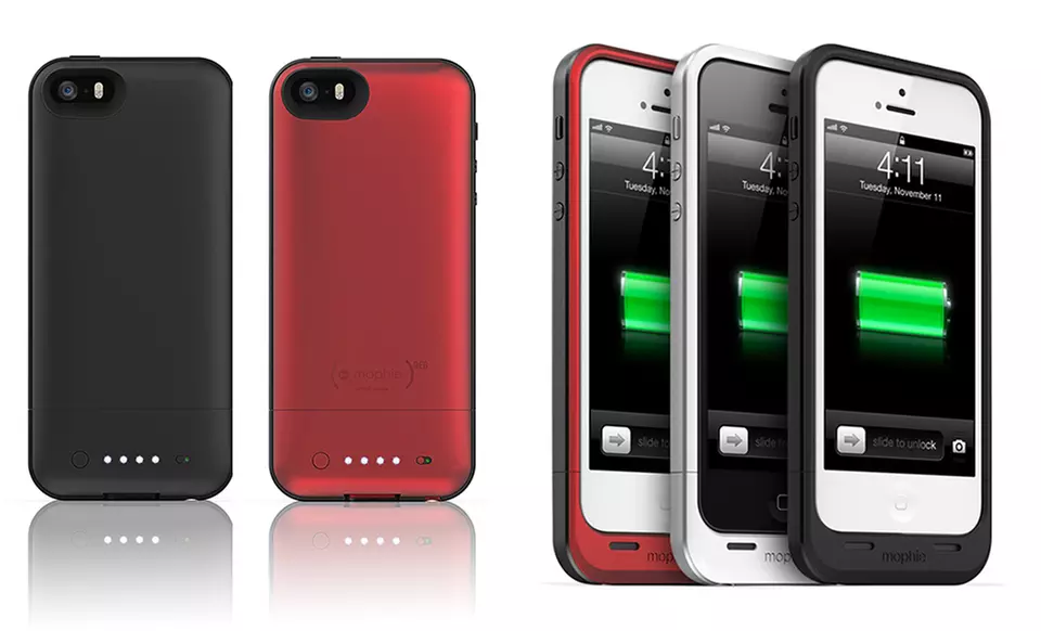 Mophie Juice Pack Air Battery Case for iPhone 5/5S (Manufacturer Refurbished) - Primary Image