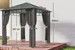 Outsunny 2.5 x 2.5 m Hardtop Gazebo - Image 5