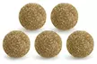 SmartyKat Catnip Kiss Compressed Catnip Ball Toys for Cats & Kittens - 5-Set - Second Medium