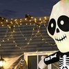 Image 33: HomCom Halloween Inflatable Decorations, Ghosts and Skeletons