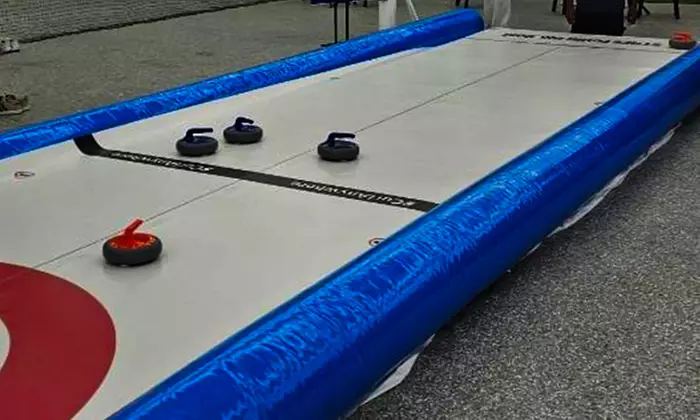 Enjoy 1-Hour of Street Curling Rental up to 10 People