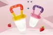 3 Pack Baby Food Feeder Fruit Silicone Nipple Teething Toy Soother Pacifier - Second Medium