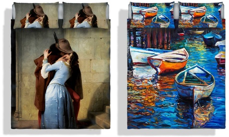 Completo letto Sogni d'autore disponibile in varie fantasie