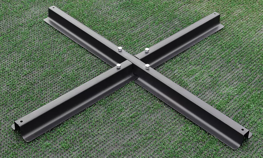 Image 14: 3M Cantilever Parasol with Base 