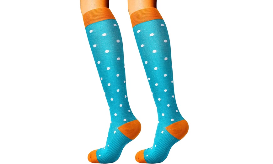 Image 3: 1x, 2x oder 3x Damen-Kompressionssocken
