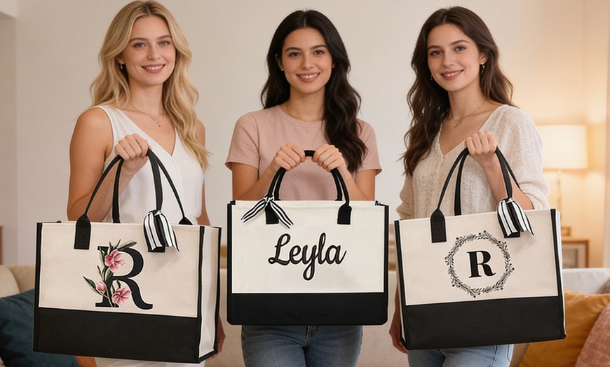 Image 14: Custom Tote Bag | Embroidered Tote Bag 