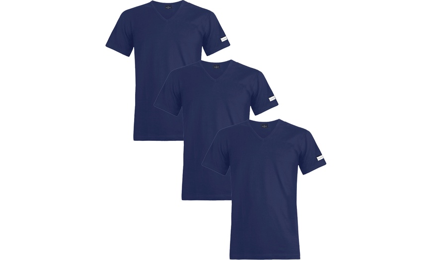Image 3: Set di 3 canotte o t-shirt da uomo i 100% cotone di Navigare