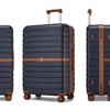 Image 36: Valise ou set 3 valises en ABS et PC avec design rayé Kono
