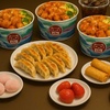 Image 3: 1, 3 or 5 Kiki Bowls with Potstickers, Eggrolls, Desserts, and Drinks