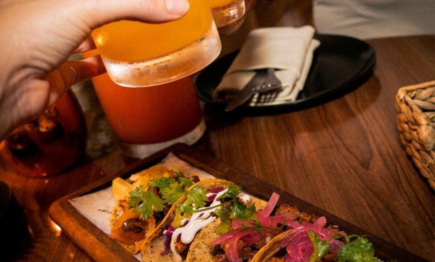 Image 3: Endless Tacos & Free-Flow Beverages for a Lively Thursday Night