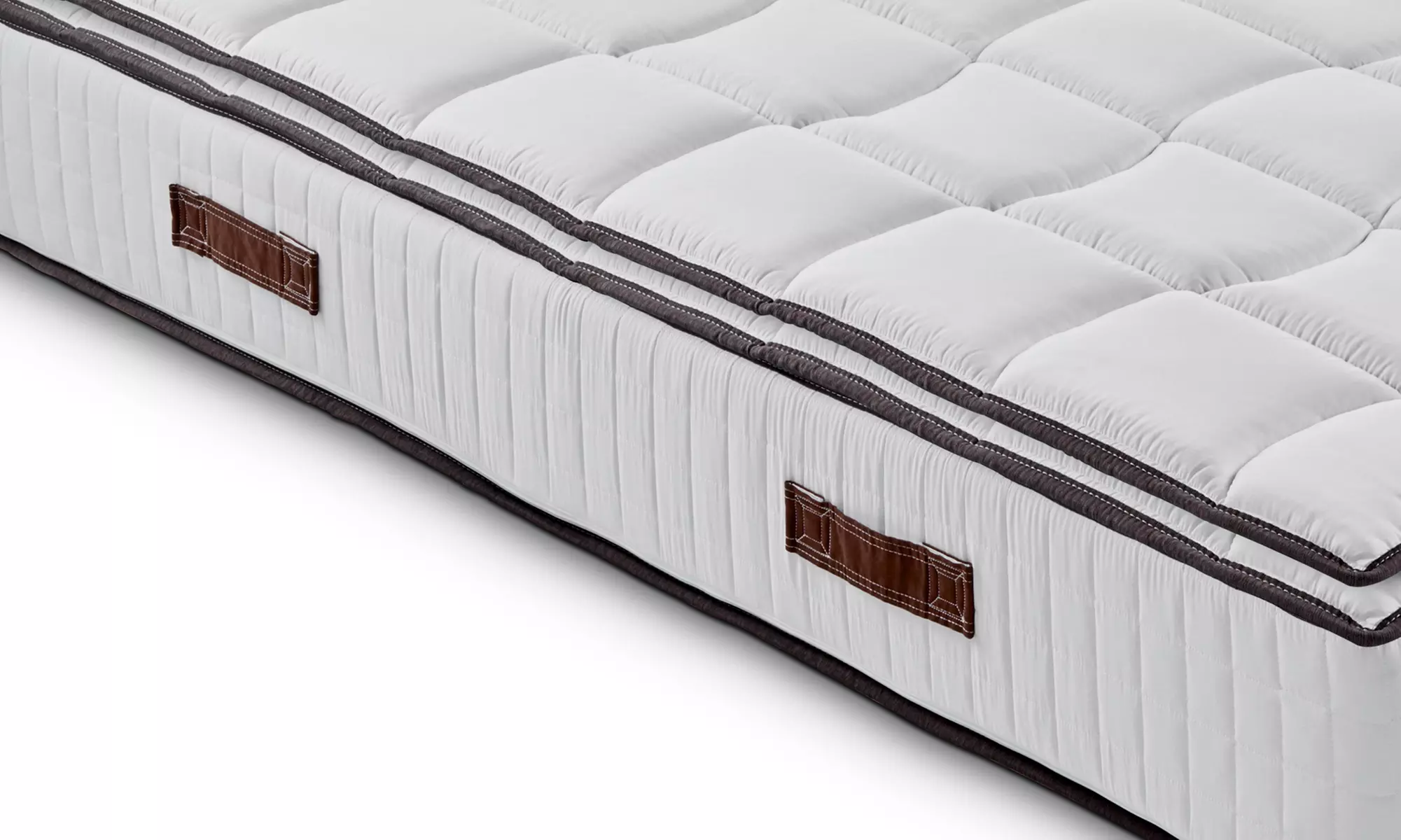 Matras met orthopedische memoryfoam-topper en afneembare hoes