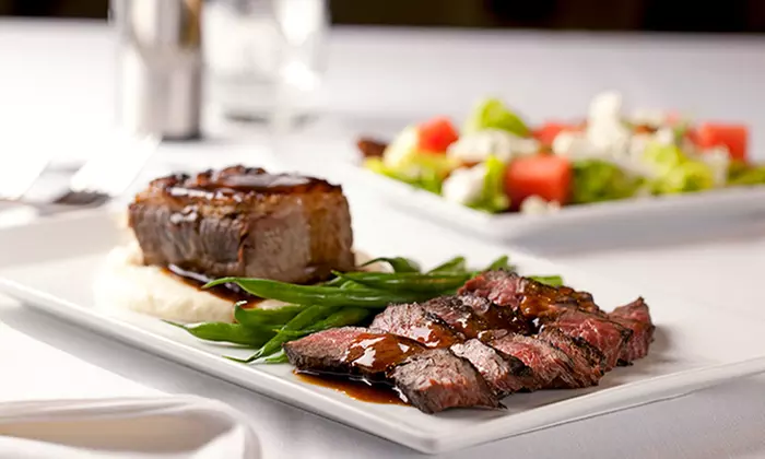 $49 for an Upscale American Dinner for Two at Savoy Restaurant (Up to $85 Value) - Primary Image