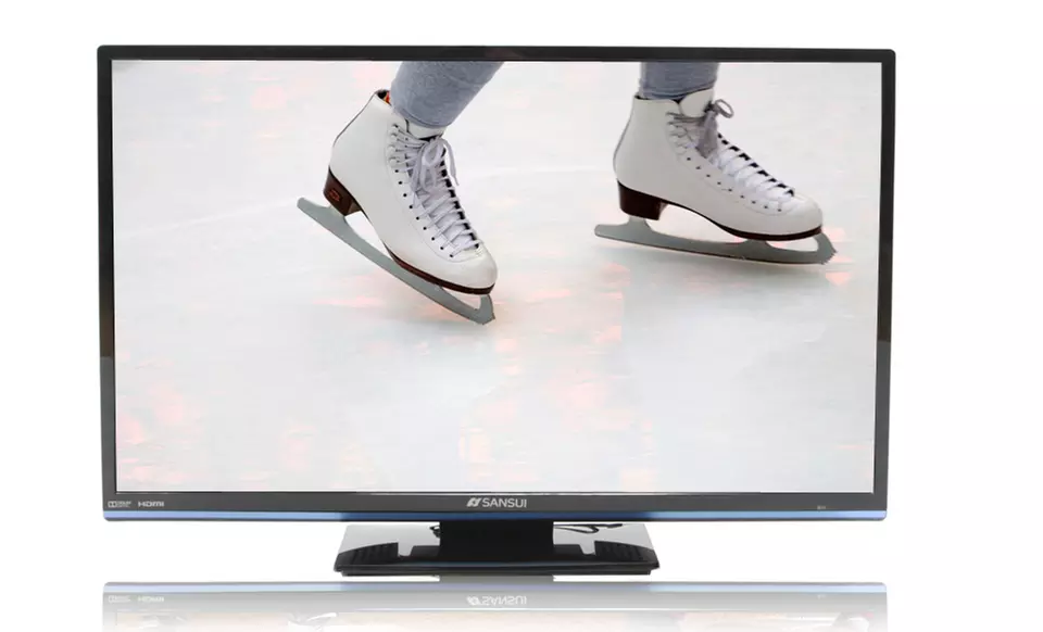 Sansui 24" 720p 60Hz LED HDTV (SLED2490) (Manufacturer Refurbished). Free Returns. - Primary Image