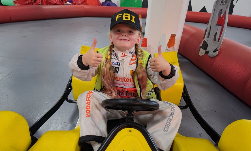 Image 4: High-Speed Fun with 90-Minute Indoor Go-Karting & Gaming for Kids 