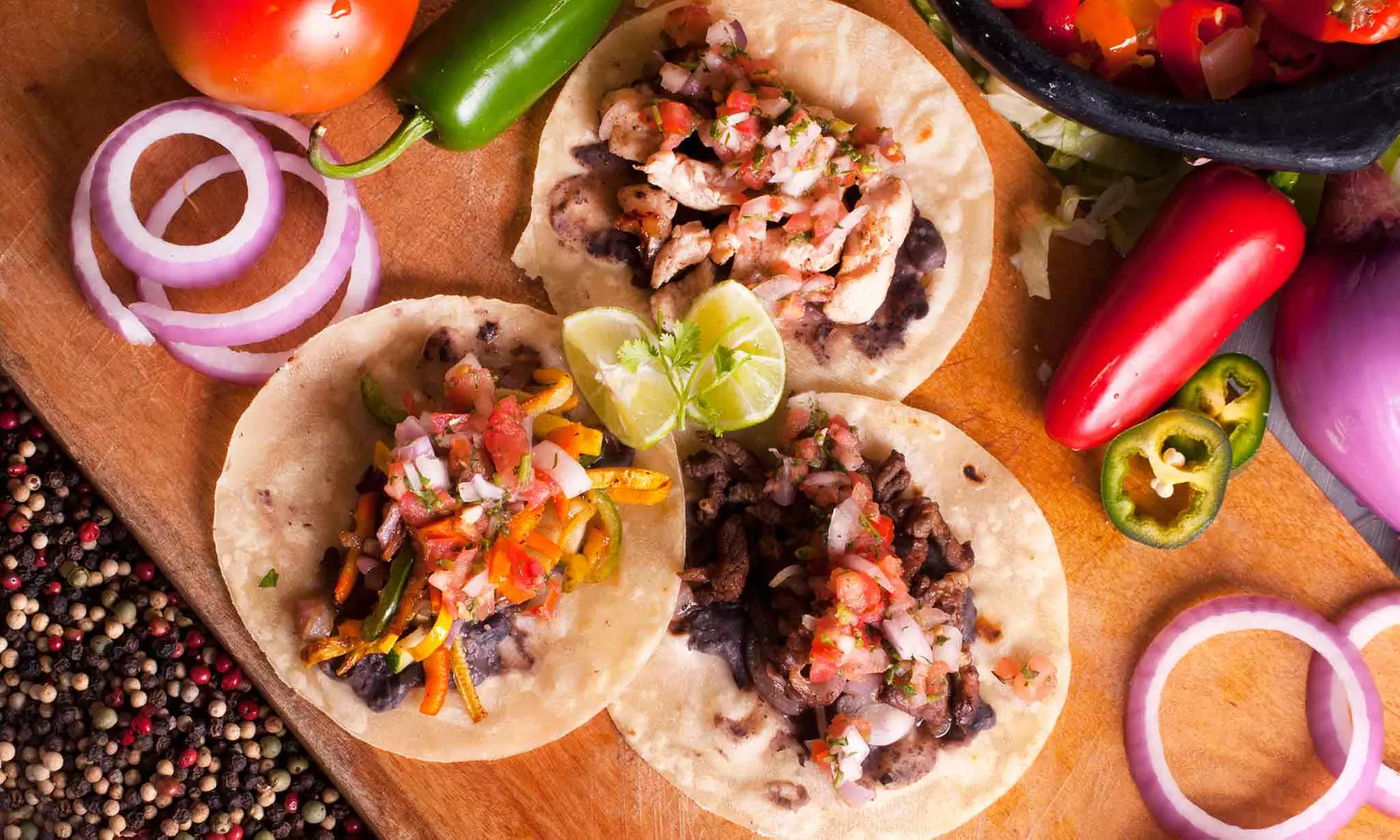 Mexican Food and Drinks at Changarro Cocina (Up to 50% Off). Two Options Available. - Primary Image
