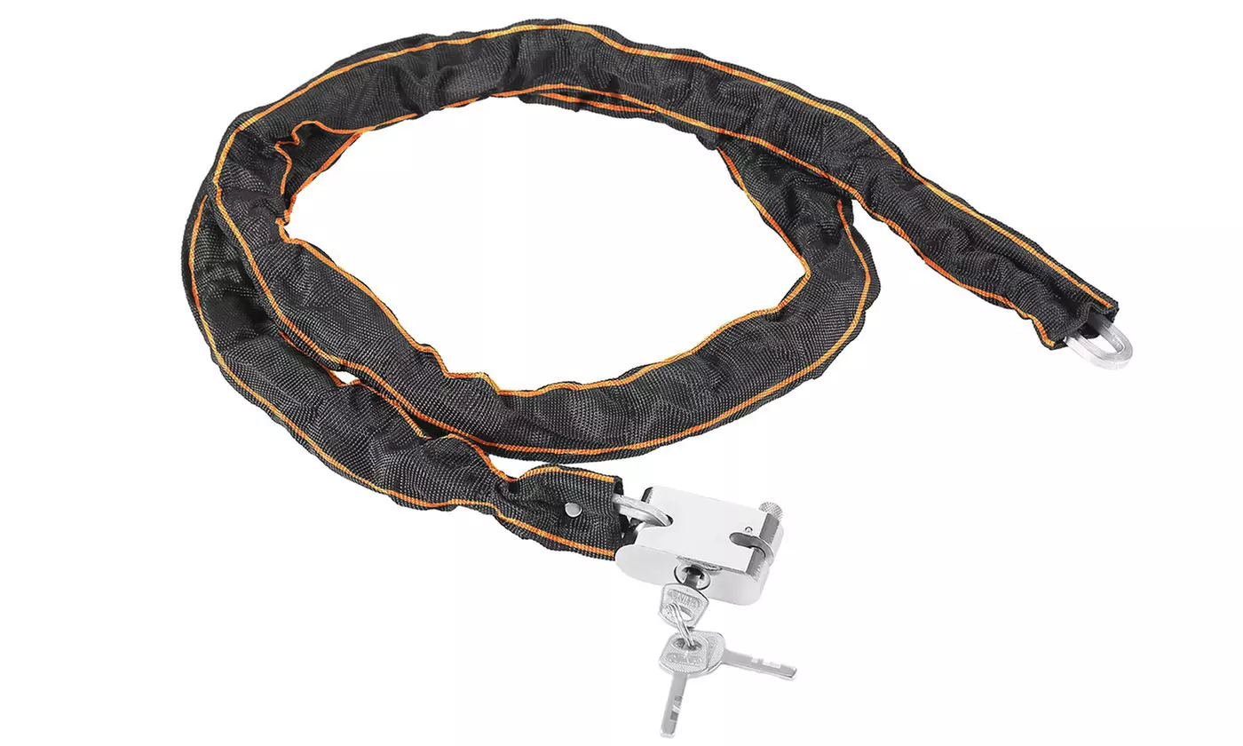 iMounTEK 6FT Heavy-Duty Bike Chain Lock Anti-Theft Bicycle Lock with 3 Keys