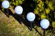 2, 4, 8 lampes solaires en forme de boule à planter - Image 5