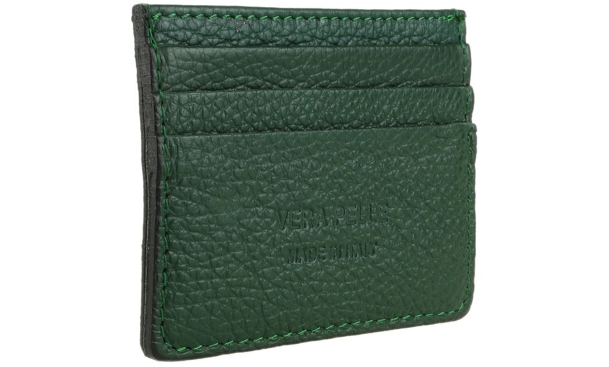 Image 7: Men's Genuine Leather Card Holder