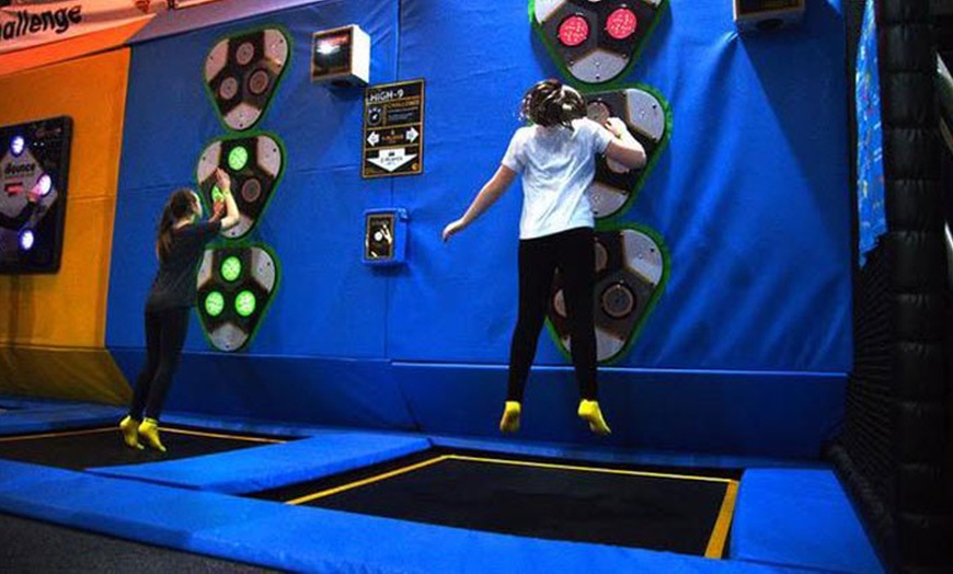 Image 2: Trampoline Park Entry