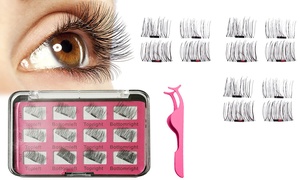 12-Pc 3D Magnetic Eyelashes Set