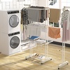 Image 2: Four-Tier Foldable Laundry Dryer Rack Indoor or Garden Rack 