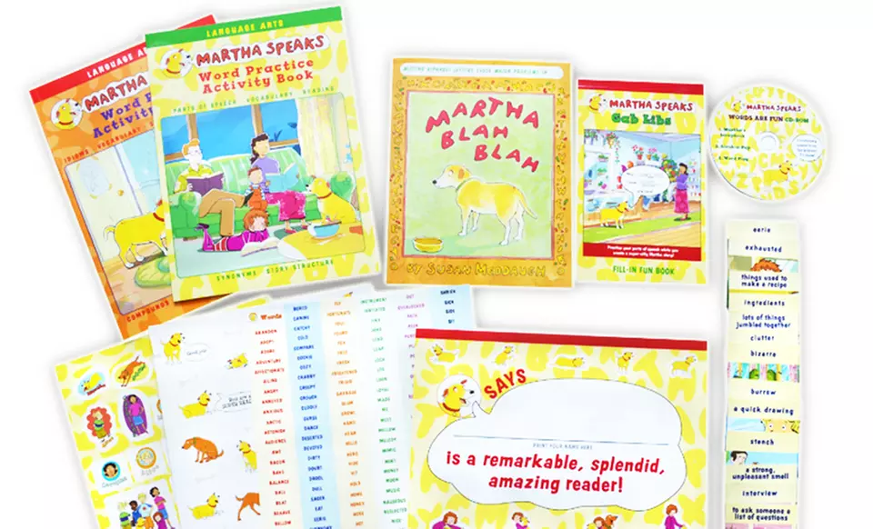 Martha Speaks About Learning Book and CD-ROM Box Set  - Primary Image