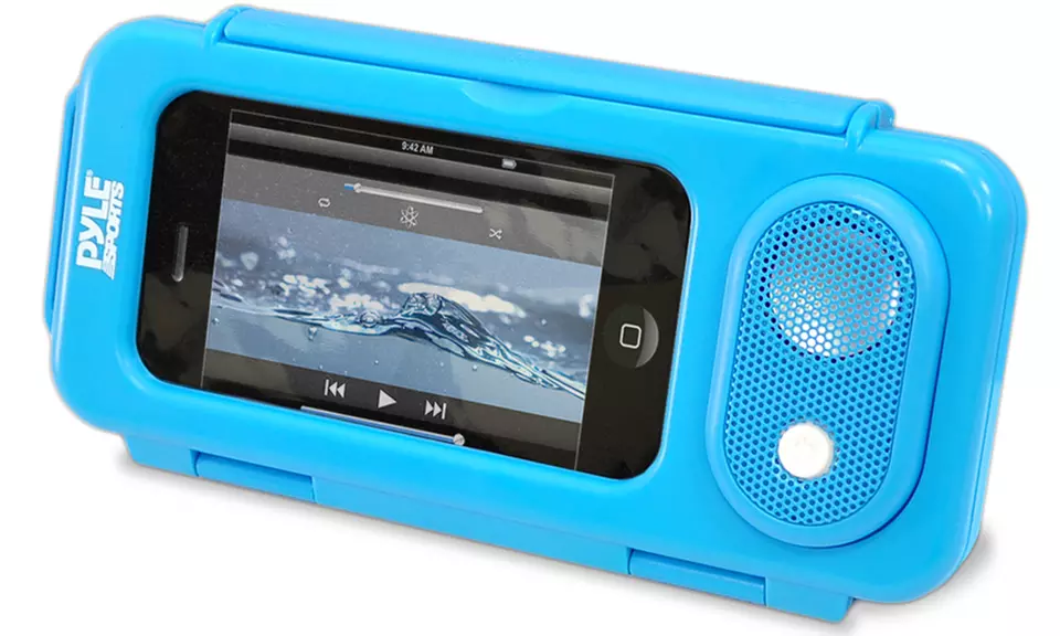 Waterproof Portable Speaker and Smartphone Case - Second Medium