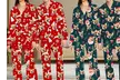 Custom Full-Set or Half‐Set Photo Pajamas from Justyling - Personalize Tops or Bottoms with Your Photo - Second Medium