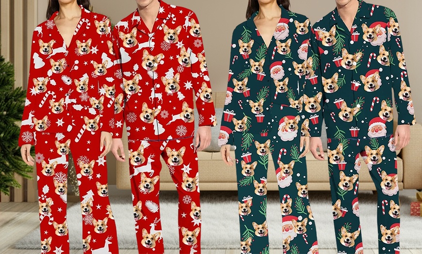 Image 7: Custom Photo Pajama Set from Justyling — Full or Half Set