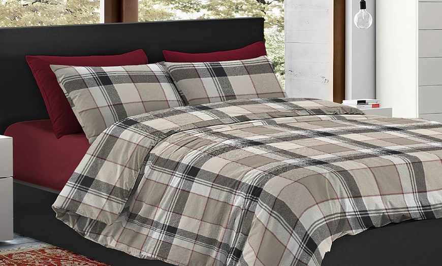 Image 6: Parure de lit microfibre double