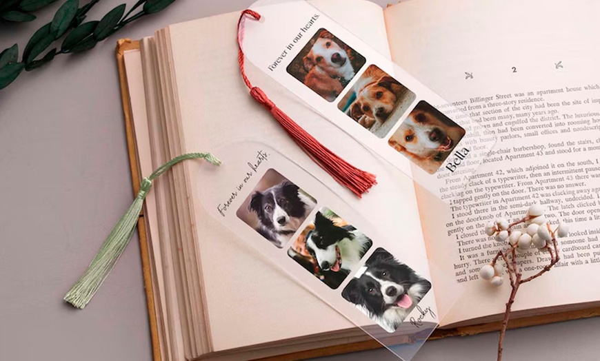 Image 10: 1 or 2 Customized Bookmarks - Choose your Design, Photos and Text