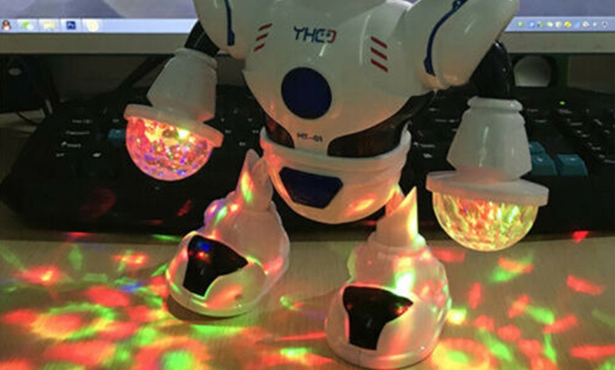 Image 3: Dancing Robot with Disco Lights
