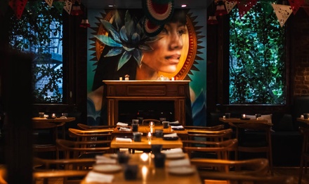 For Two Dinner: 1 Appetizer + 2 Entrées + 2 Cocktails - Mayahuel