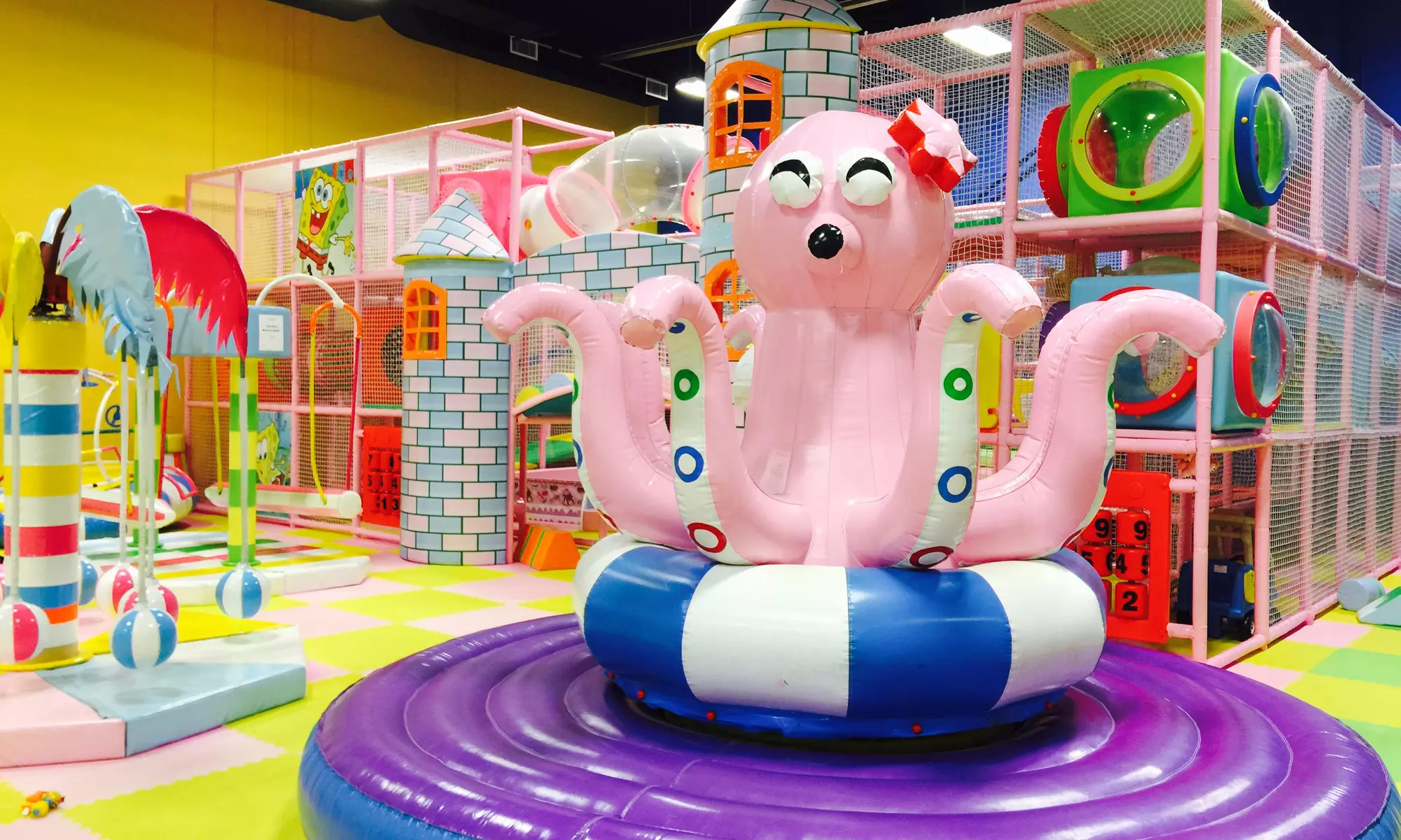 Two Drop-In Passes or One Year of Unlimited Visits at GoPlay (Up to 50% Off). Three Options Available. - Primary Image
