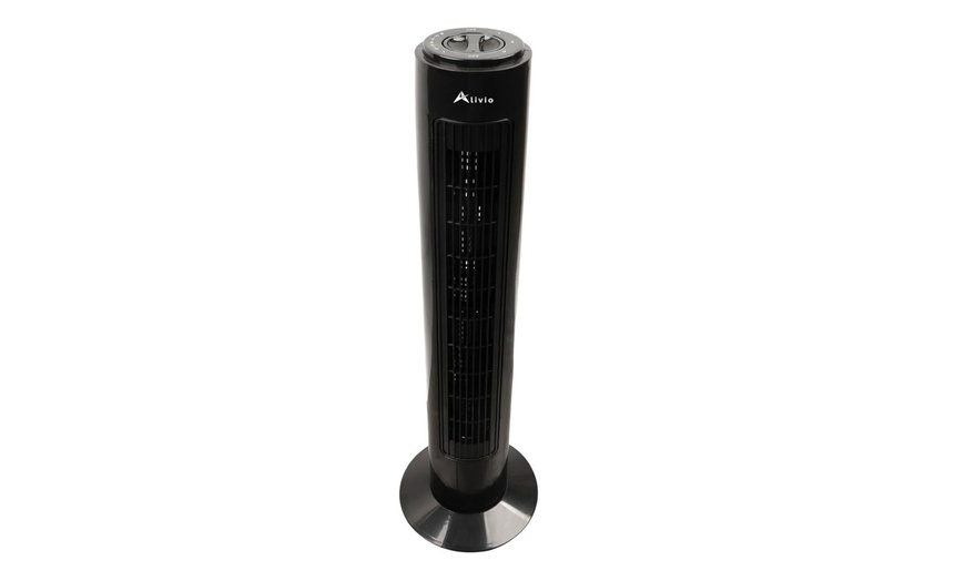 Image 1: Alivio 29in Oscillating Tower Fan