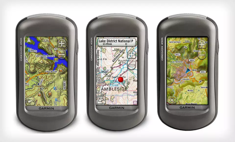 $249 for a Garmin Oregon 450t Handheld GPS with Topo U.S. 100K ($399.99 List Price). Free Shipping and Free Returns. - Primary Image