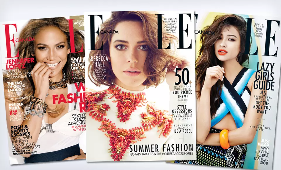 $12 for a Two-Year Subscription to "Elle Canada" (24.05 Value) - Primary Image