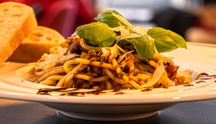 Für 2 Personen: Pinsa oder Pasta nach Wahl - Ferioli Gelato Dresden