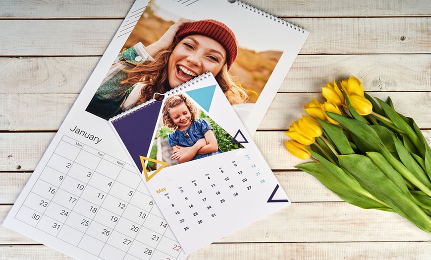 Image 6: Personalised Photo Calendar in A4, A3 and XL format from Colorland