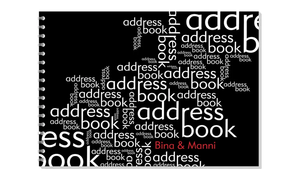 One or Two Personalized Address Books from Simply Personalized (Up to 51% Off) - Second Medium