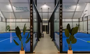 Thrilling Fun with Indoor Padel Court Access – 60, 90, or 120 Minute at Padel Addict (Up to 43% Off)