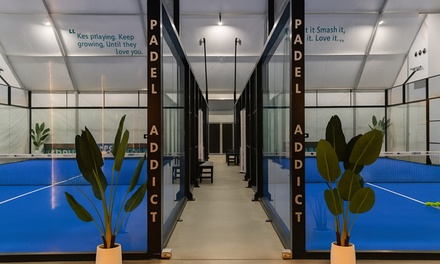 Indoor Padel Court Access for 60 Minutes