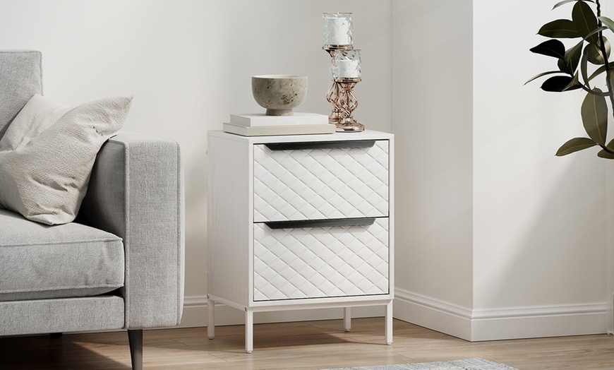 Image 4: HOMCOM Fabric Drawers