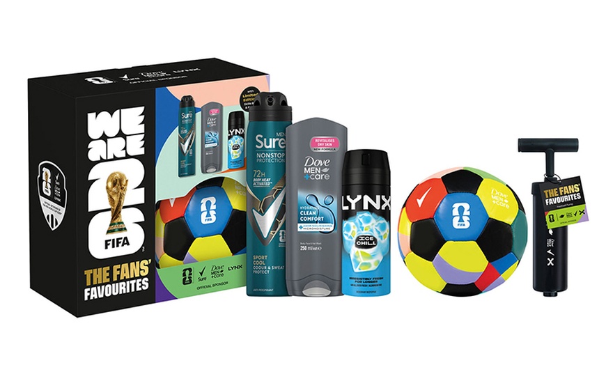 Image 2: Up to Four-Pack Sure FIFA Gift Sets for Him