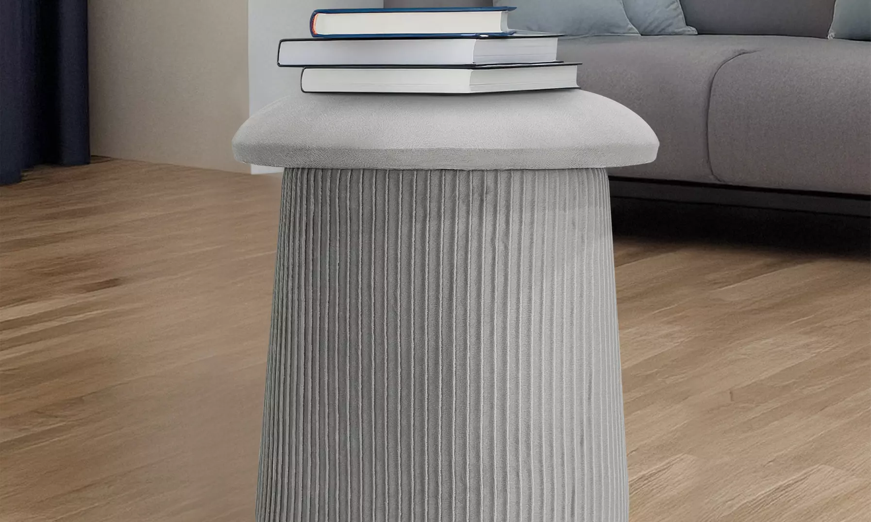 Pouf en forme de champignon